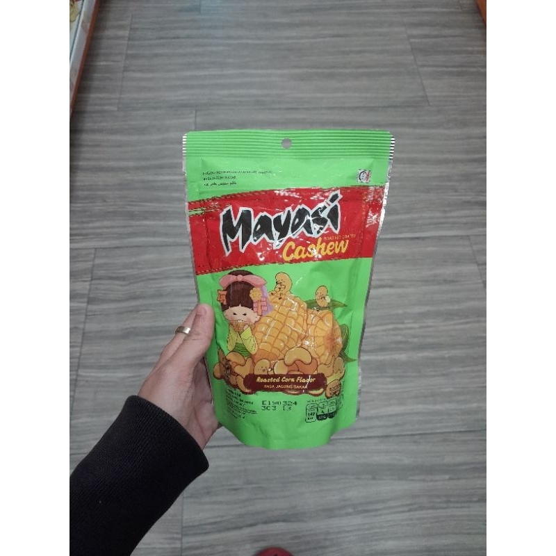 

Mayasi roasted coated kacang Cashew rasa Jagung Bakar 100gr