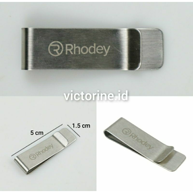 

Dompet Klip Alat Jepit Penjepit Uang Kertas Jepitan Money Klip Stailess Steel