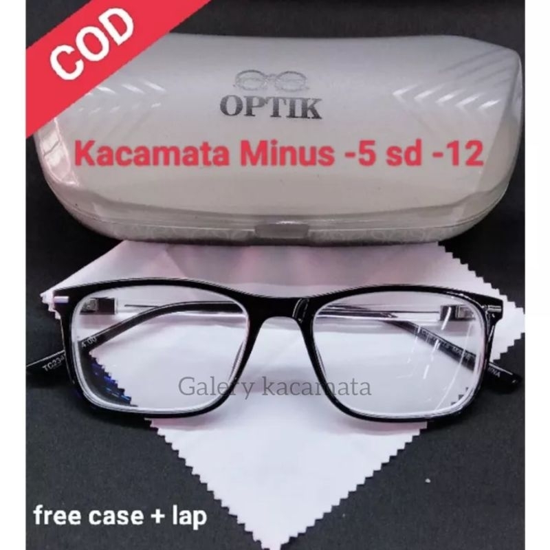KACAMATA MINUS RABUN JAUH -5 S/D -12 KACAMATA MINUS TINGGI LENSA TIPIS KACAMATA MINUS TINGGI PRIA DA