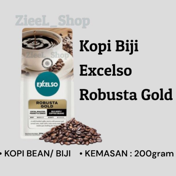 

Excelso Kopi Biji Robusta 200gram