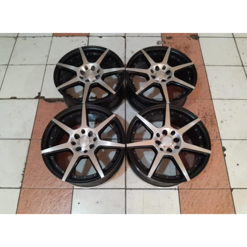 Velg Mobil Bekas Ring 16 Vossen CV6 Velg Racing R16 Yaris Avanza Xenia Mobilio Sigra Freed Agya Caly