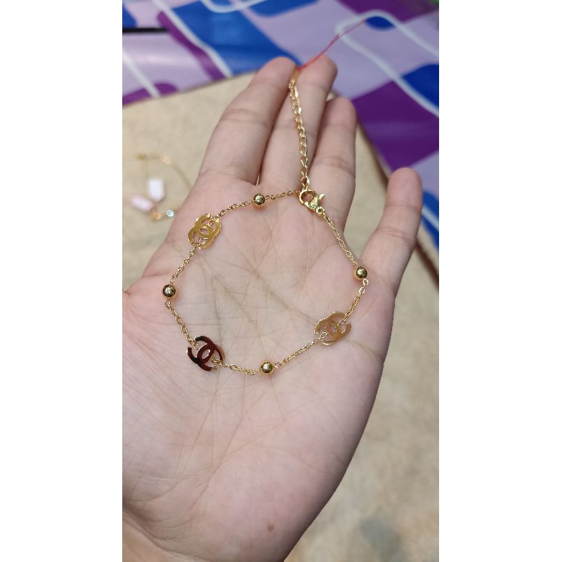 gelang titanium minimalis