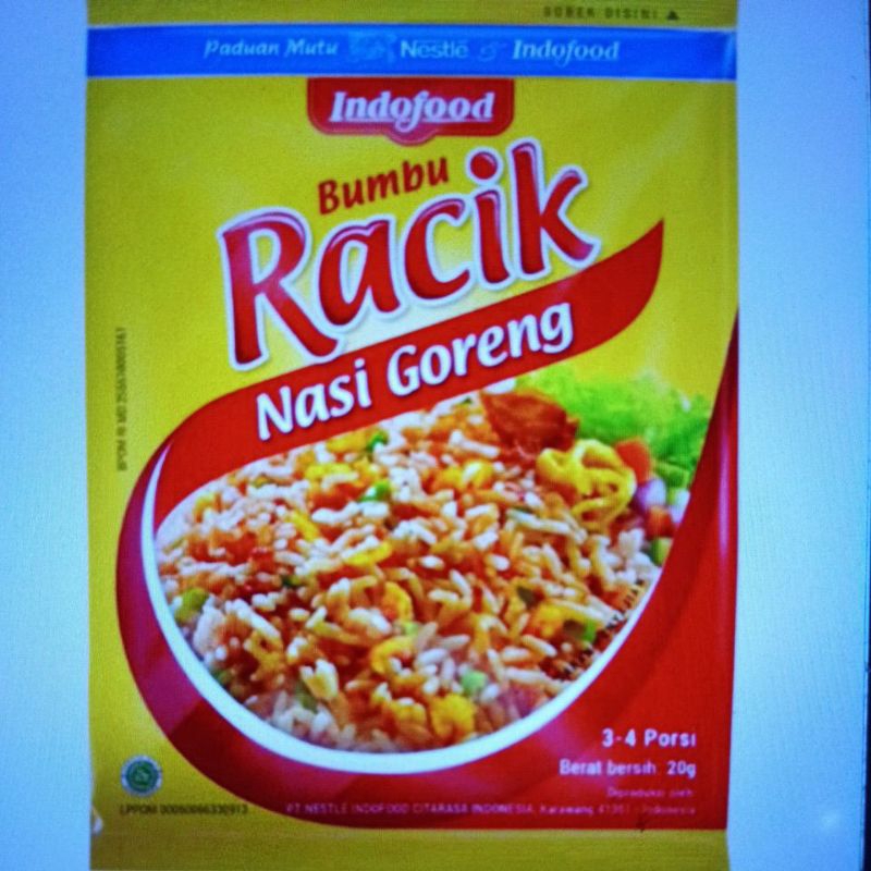

Indofood bumbu racik nasi goreng 20gr