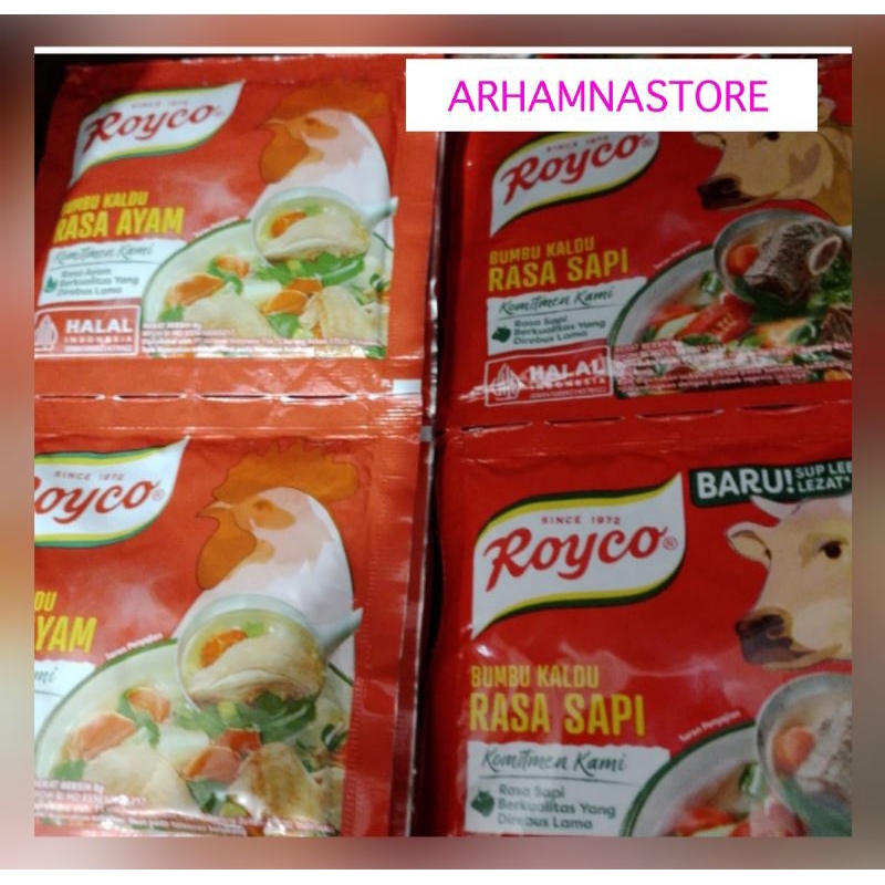 

Royco kemasan 8g isi 12 sachet