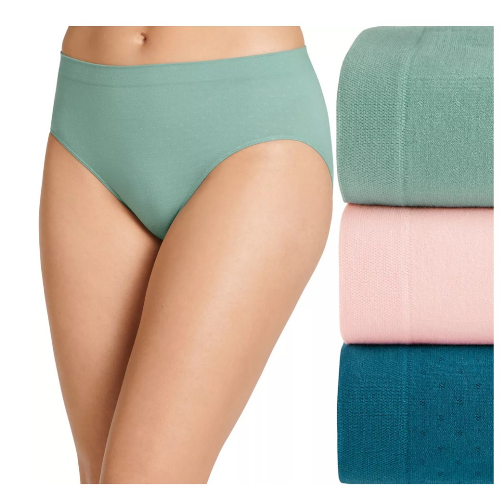 Celana Dalam Wanita Panties Jockey Seamfree Breathe French Cut  3 pcs Set