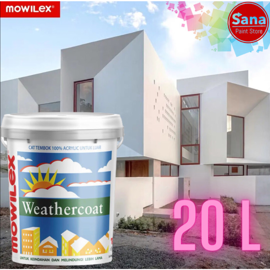 CAT TEMBOK EXTERIOR MOWILEX WEATHERCOAT 20 LITER