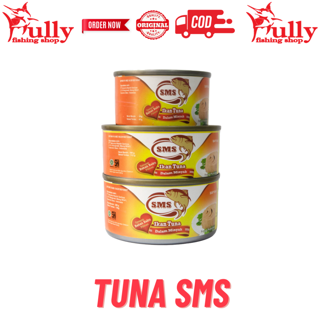 Ikan Tuna Kaleng - SMS 200gram