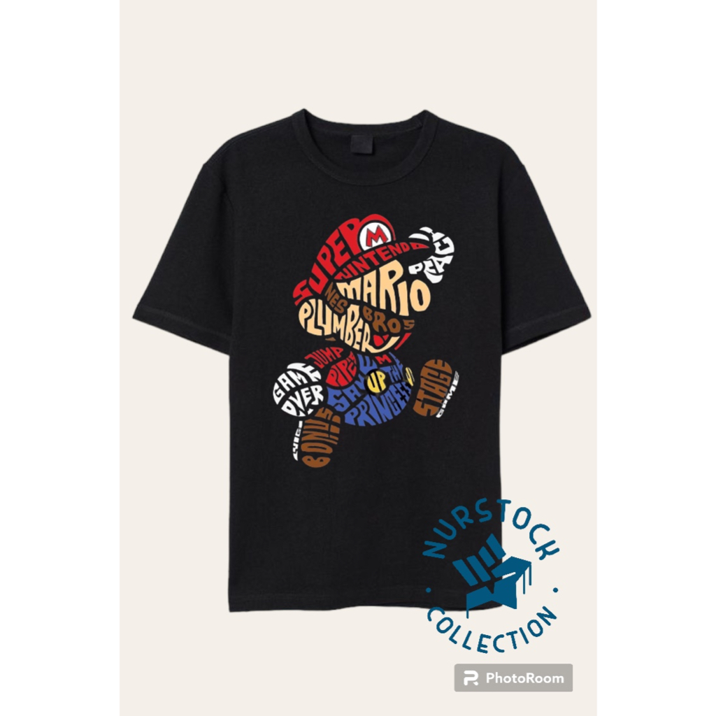 KAOS MARIO BROS - BAJU MARIO BROS - KAOS DISTRO MARIO BROS - KAOS KARTUN