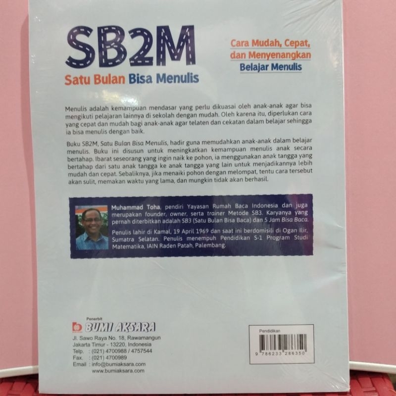 

Buku SB2M (satu bulan bisa menulis)