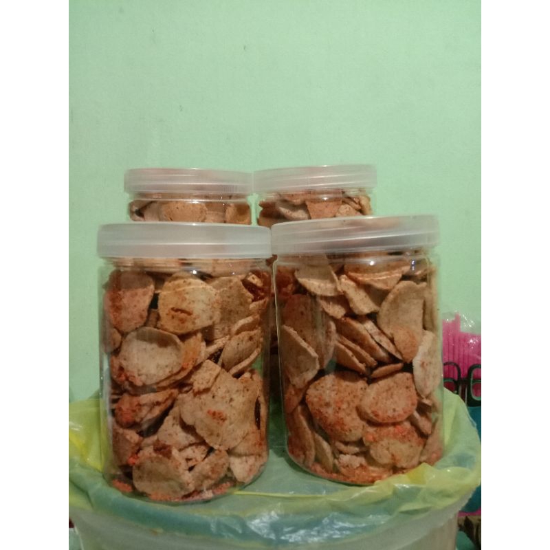 

Basreng toples pedas