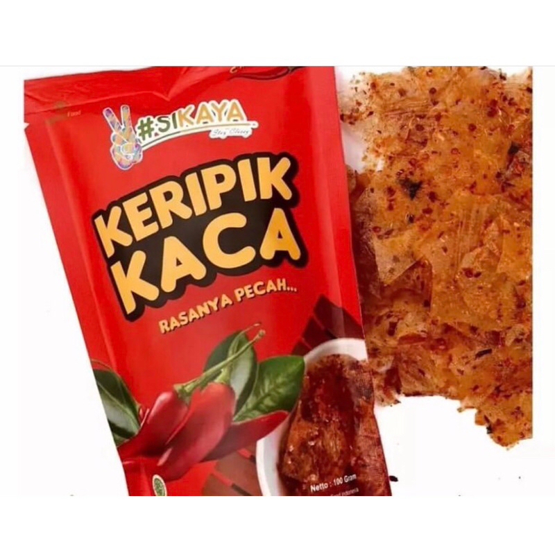 keripik kaca kemasan