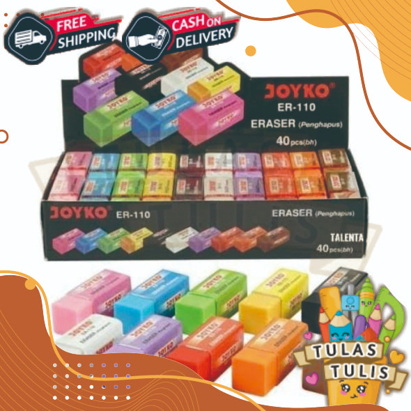

TULAS_TULIS Eraser/penghapus Joyko ER-110 (1pcs)