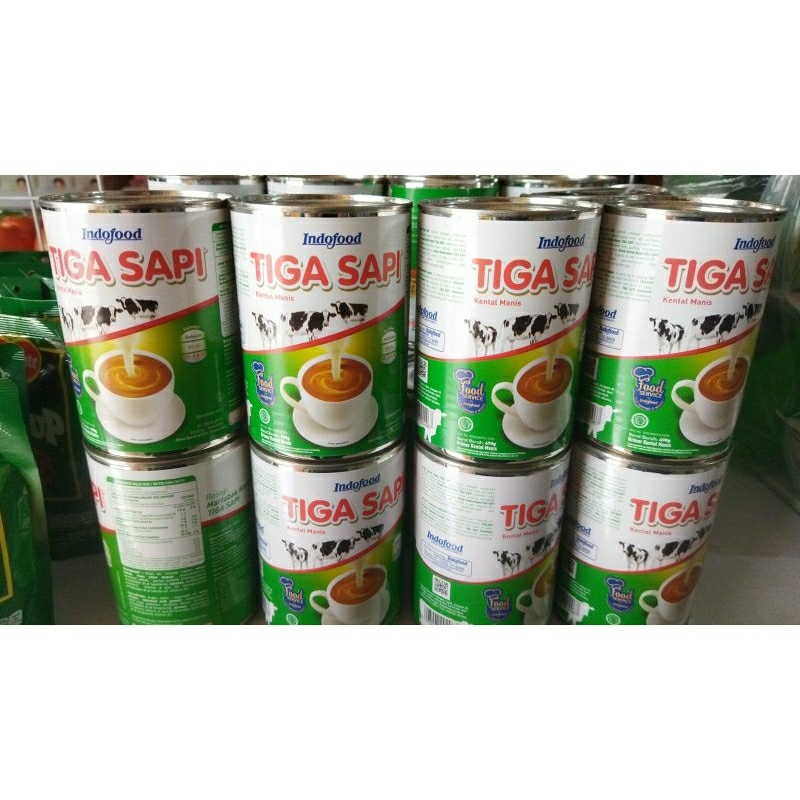 

Susu Kaleng Tiga Sapi 490g