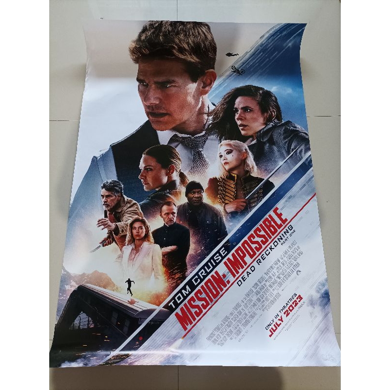 Poster film bioskop MISSION: IMPOSSIBLE