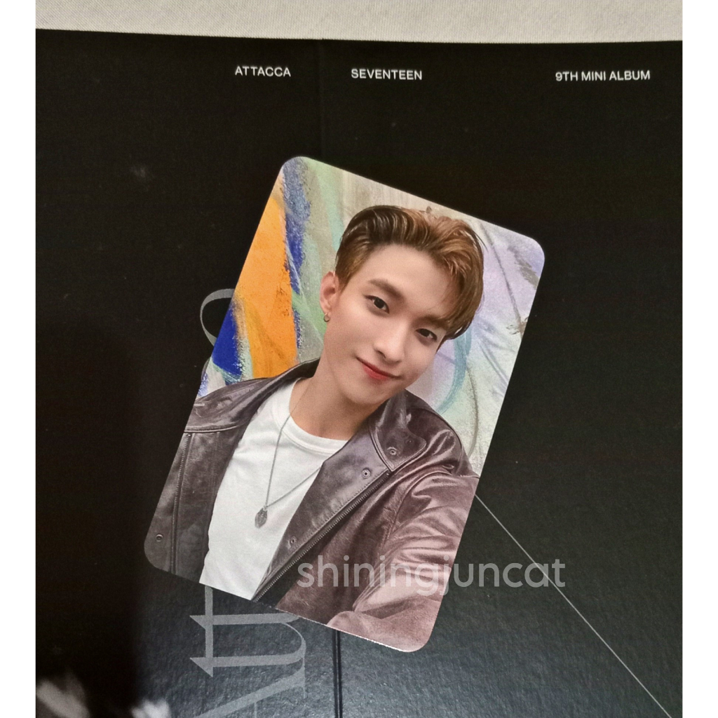Photocard DK SEVENTEEN Attacca benefit LZD