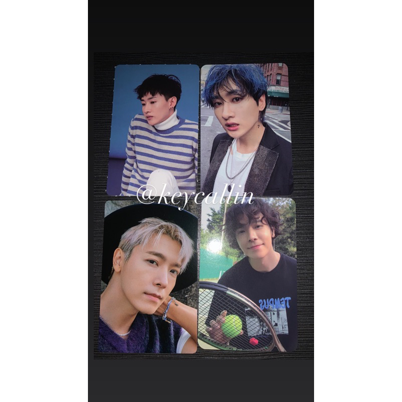 photocard leeteuk yesung shindong siwon ryeowook kyuhyun donghae eunhyuk heechul super junior