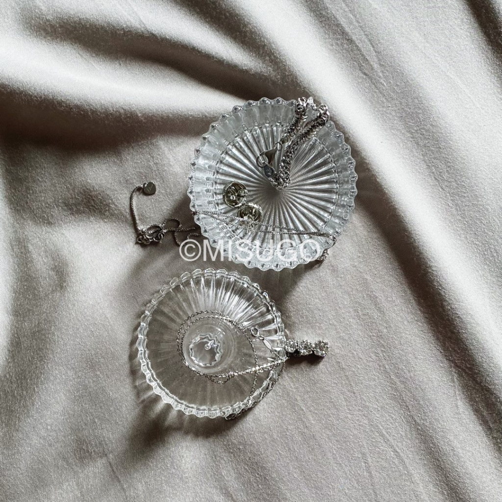 Misugo Store Crystal Jar Ukuran Kecil Kaca Glassware Wedding Souvenir