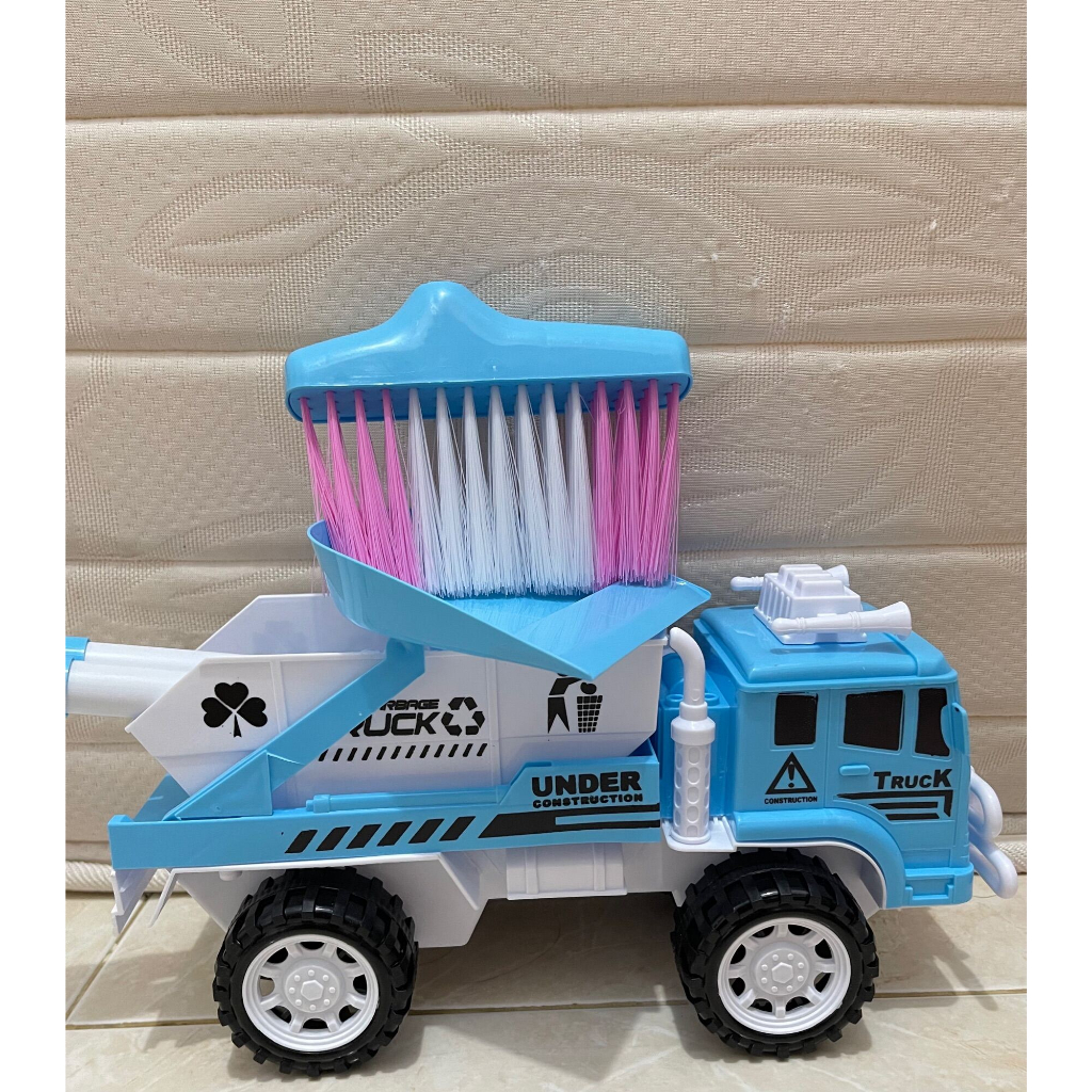 Mainan Mobil Truk Bak Sampah Jumbo dan Perlengkapan Kebersihan AK18