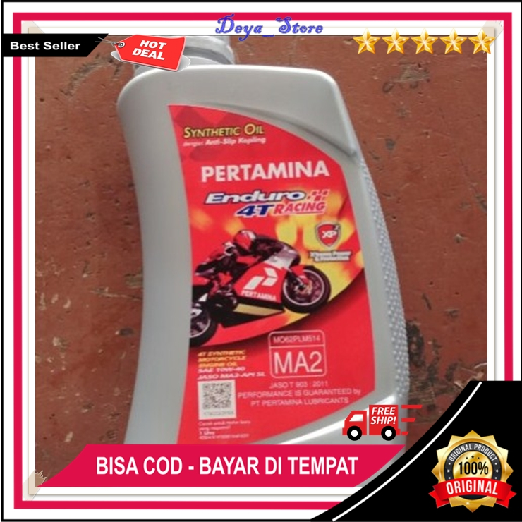 Oli Mesin Motor Enduro Racing Original Oli Enduro 4T Racing Oli 1 Liter 10W-40 enduro motor 4T Unive
