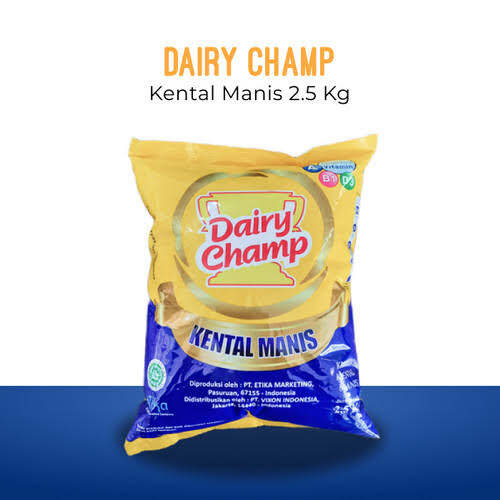 

DAIRY CHAMP SUSU BANTAL POUCH KEMASAN 2,5KG