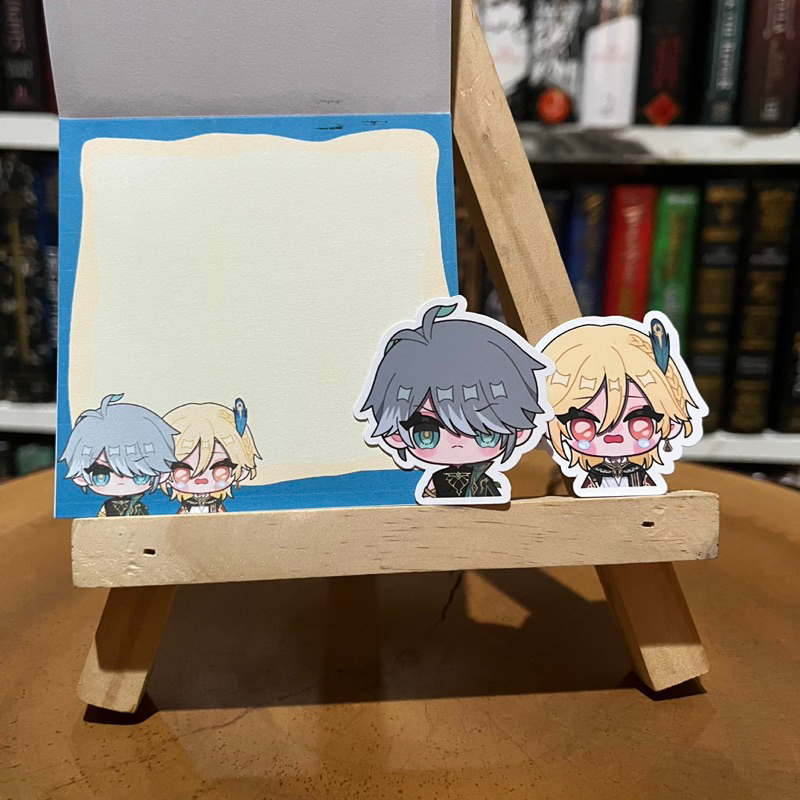 

Ay00! Fanmerch Memopad Haikaveh - 5 design Alhaitham x Zhongli