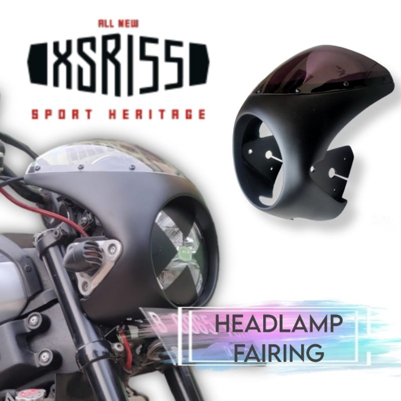 Cover lampu caferacer xsr 155