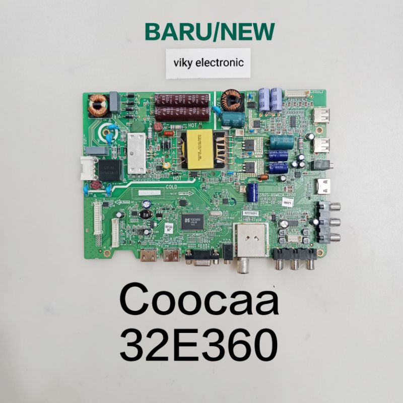COOCAA 32E360 mainboard mb mesin tv mobo modul tv COOCAA 32E360