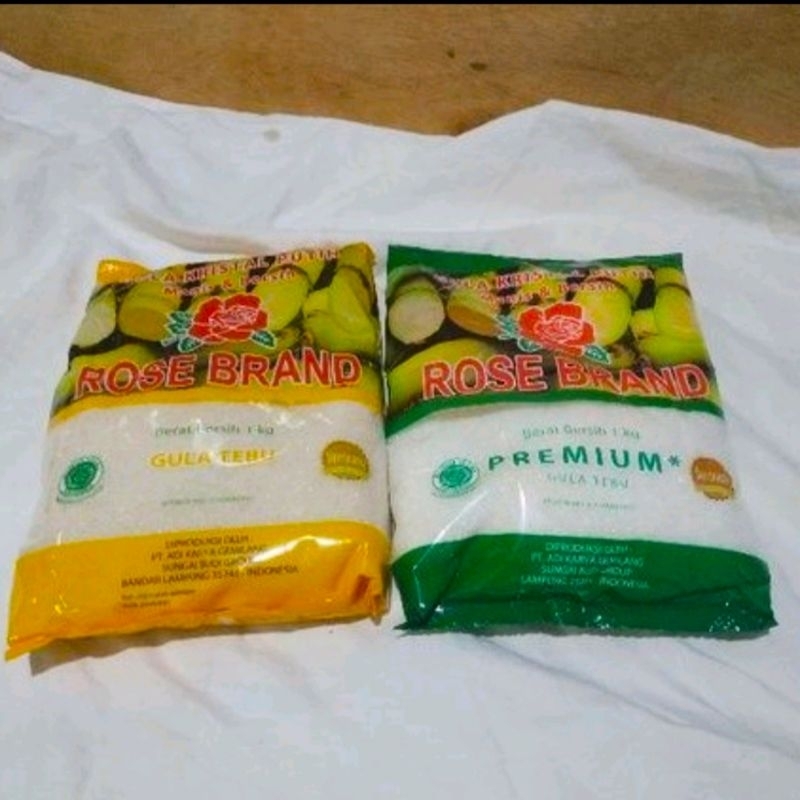 

Rose Brand Gula Pasir Premium 1 kg