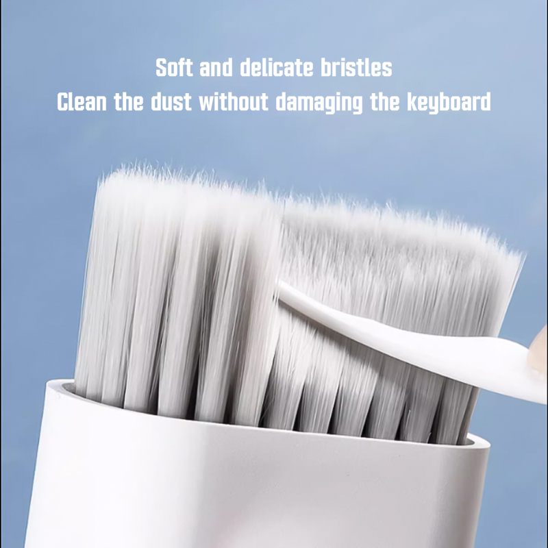 Jovitech 7 in 1 Alat Pembersih Multifungsi Sikat Pembersih Keyboard Komputer Pembersih Layar Ponsel Pena Pembersih Headphone - CT01-3