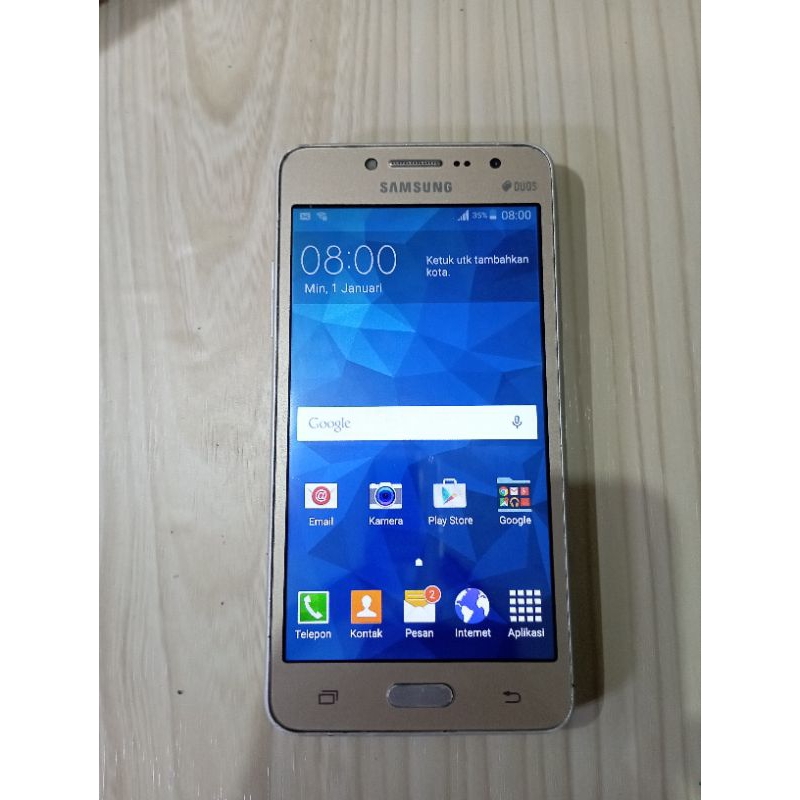 SAMSUNG GALAXY GRAND PRIME JARINGAN 4G NORMAL SECOND SIAP PAKAI
