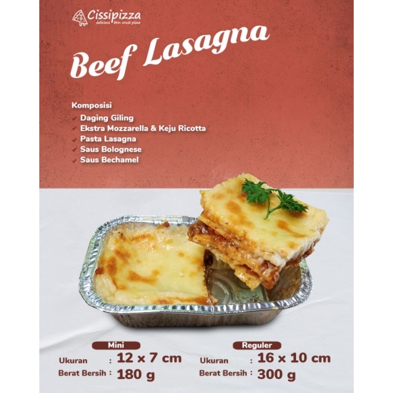 

Pasta Frozen Beef Lasagna Cissipizza