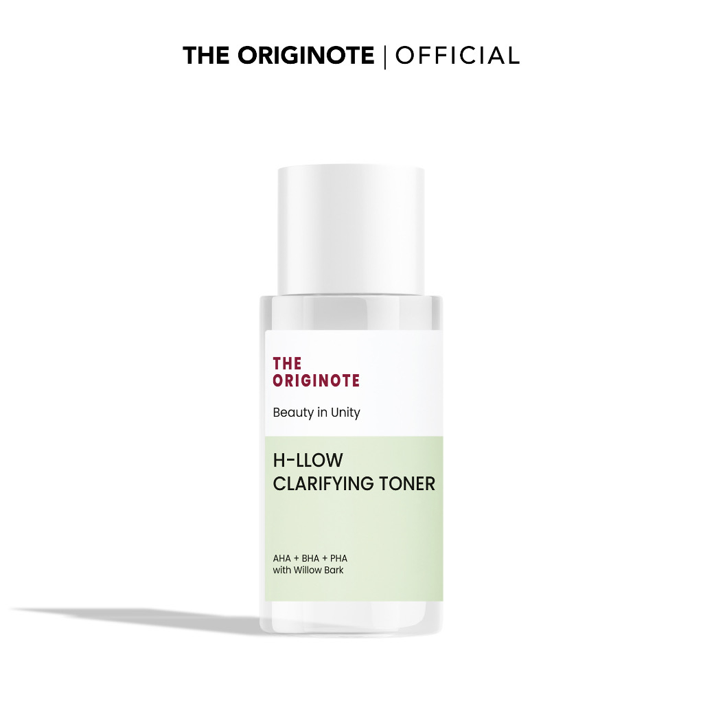 THE ORIGINOTE H-llow Clarifying Toner / Indonesia Pelembab Wajah 80ml / AHA + BHA + PHA With Willow 