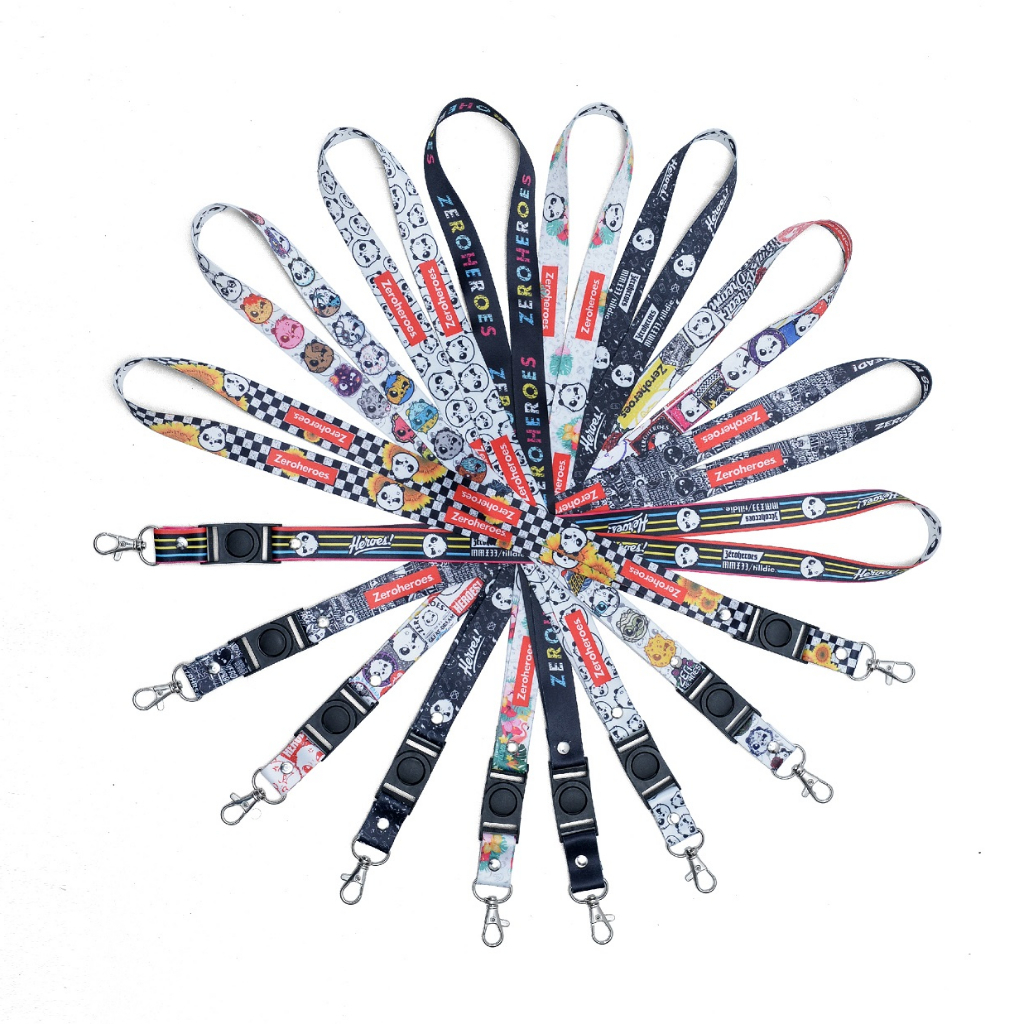 

Zeroheroes | Lanyard Original Tali Hp Motif Gantungan Id Card Distro Layard Name Tag Pod Pods