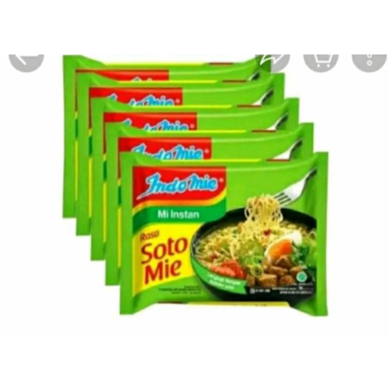 

indomie soto paket 5pcs x 85gr
