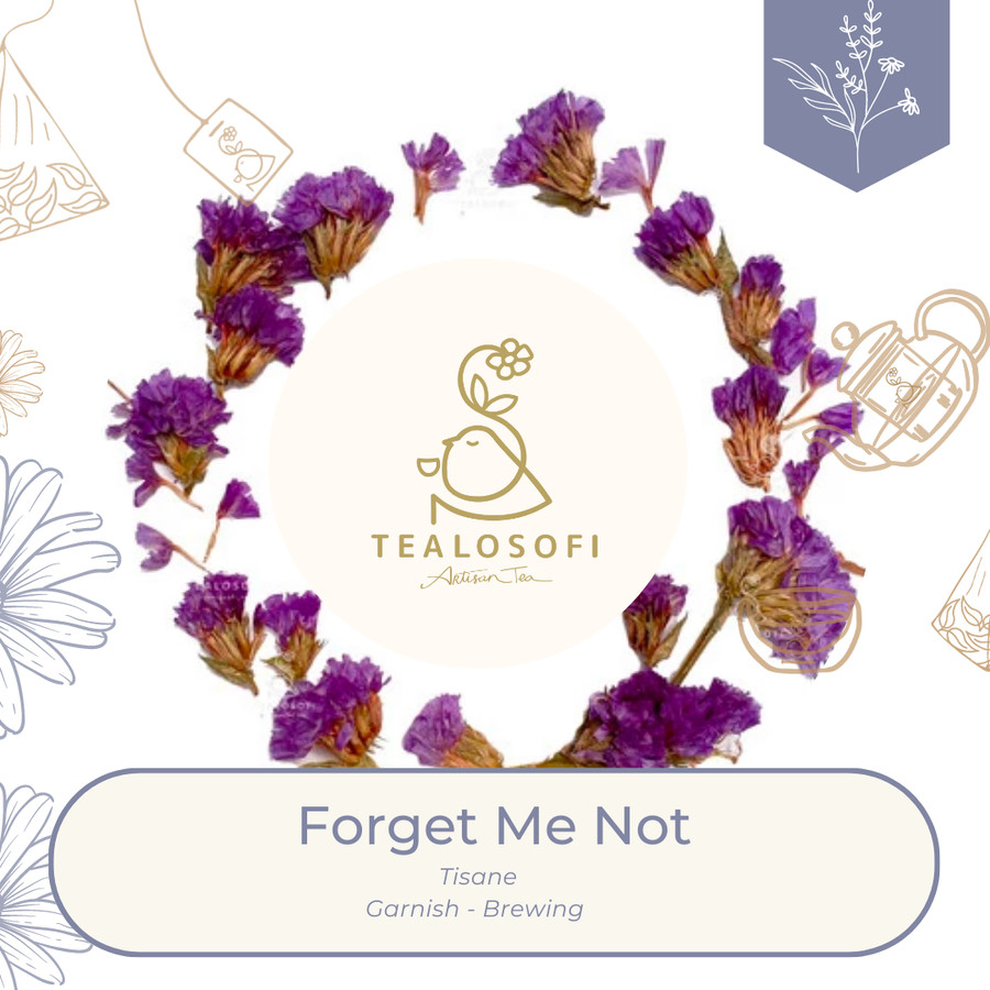 

Forget Me Not Flower - Bunga Herbal Kering Organic