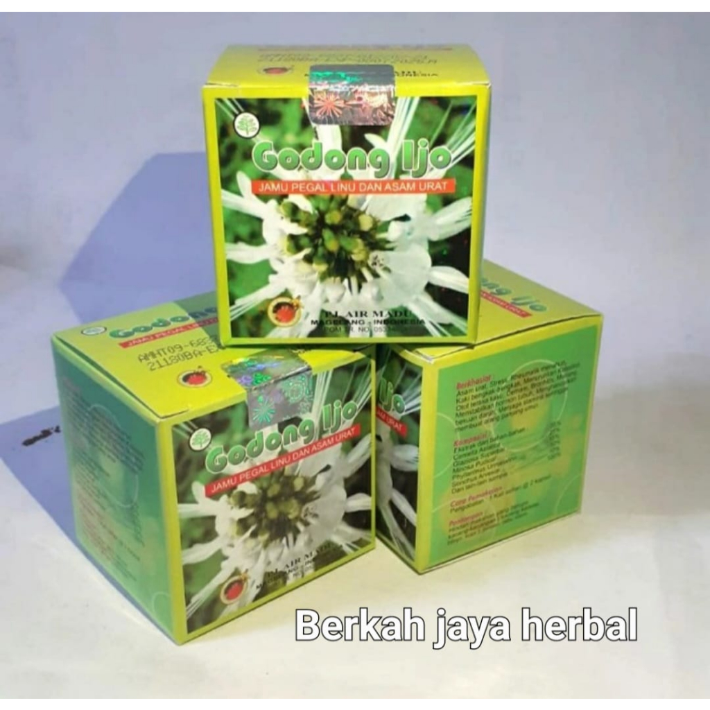 

Sedia Herbal Godong Ijo Kapsul Aseli