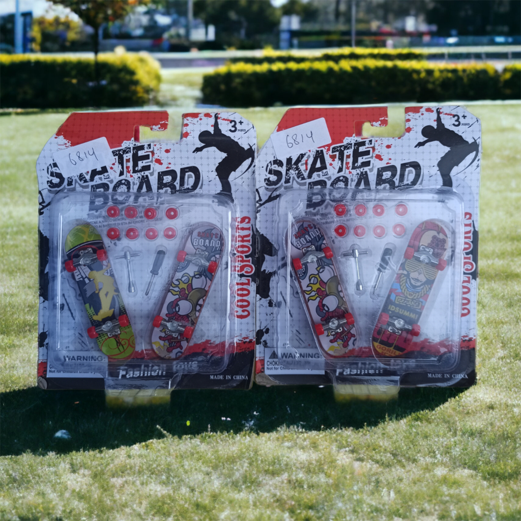 Mainan Finger Skateboard - mainan skateboard Jari - mainan Skateboard mini - techdeck - skatepark - 