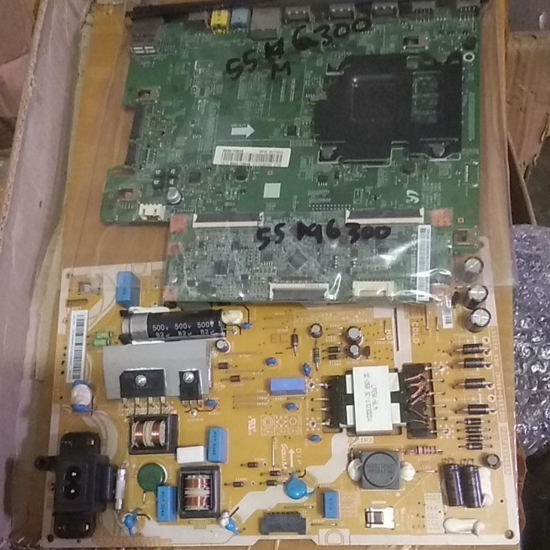 MESIN MB MAINBOAR MODUL MAINBOARD MAINBOR - PSU POWER SUPPLY SUPLY SUPLAY REGULATOR TCON TIKON T CON