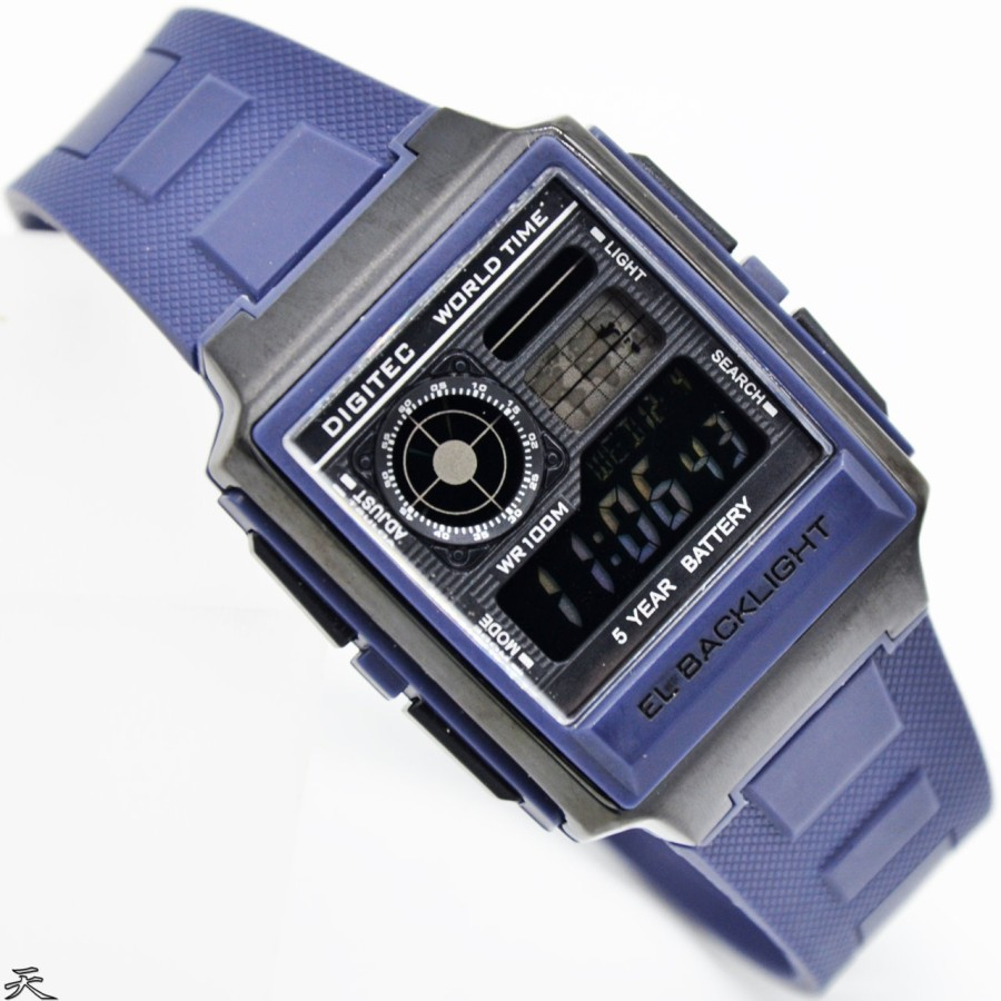 Jam Tangan Pria ORIGINAL Digitec DG-3077T
