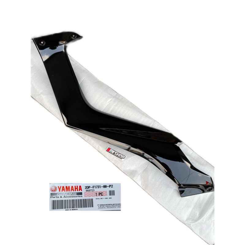 Cover Deltabox Yamaha Nmax Kiri Ori hitam metalik