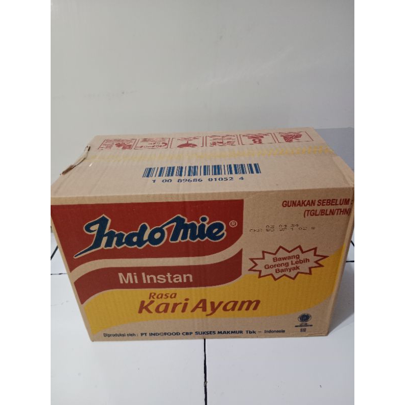 

Indomie Kari Ayam 1 Dus