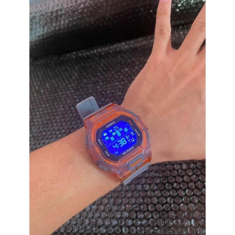 Jam Tangan Sport Fashion Cowok G-Sh*ck GBD-200 D-4,5cm  (Free Box, Paperbag, Kartu Garansi & Buku Ma