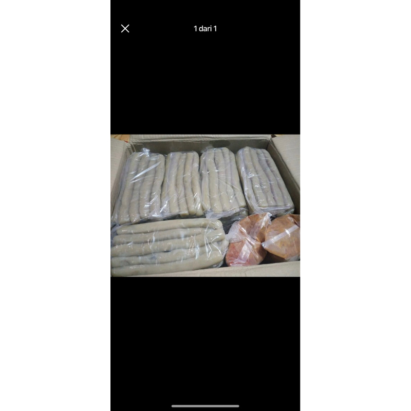 

kerupuk basah asli putusibau lemak ditengah