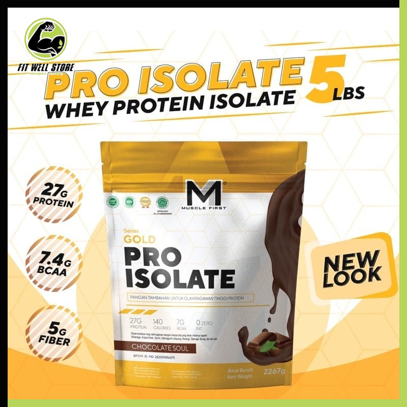 MUSCLE FIRST WHEY GOL PRO ISOLATE 5 LBS M1 PRO ISOLATE M1 WHEY ISOLATE