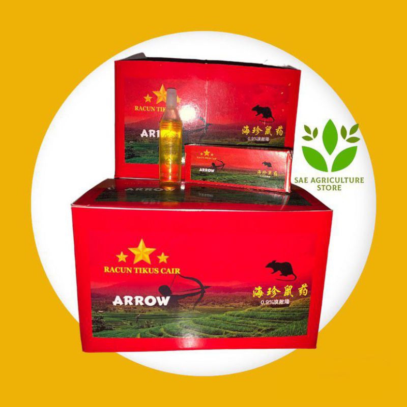 ARROW CAIR RACUN TIKUS CAIR ARROW 0,9 KUNING AMPUH