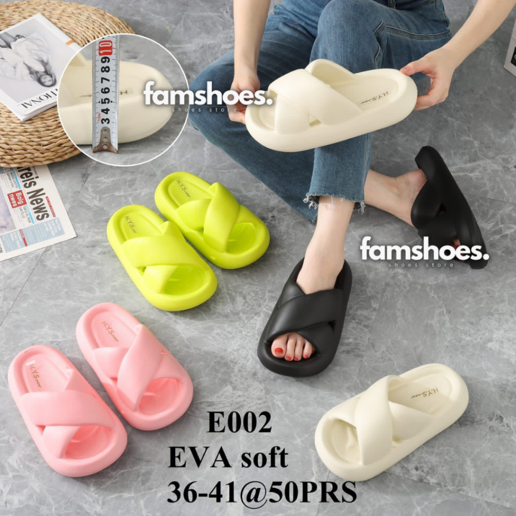 Sandal Wanita Fuji Korean Style Import H.Y.S Sandal Rumah E002