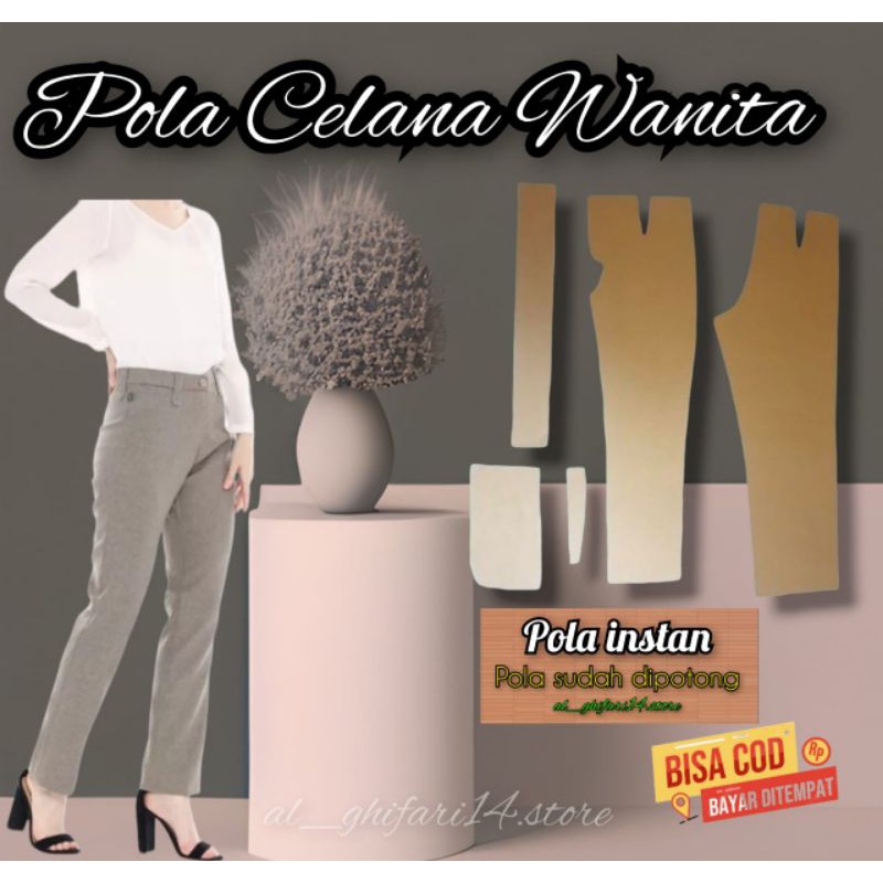 POLA CELANA WANITA, POLA CELANA KERJA