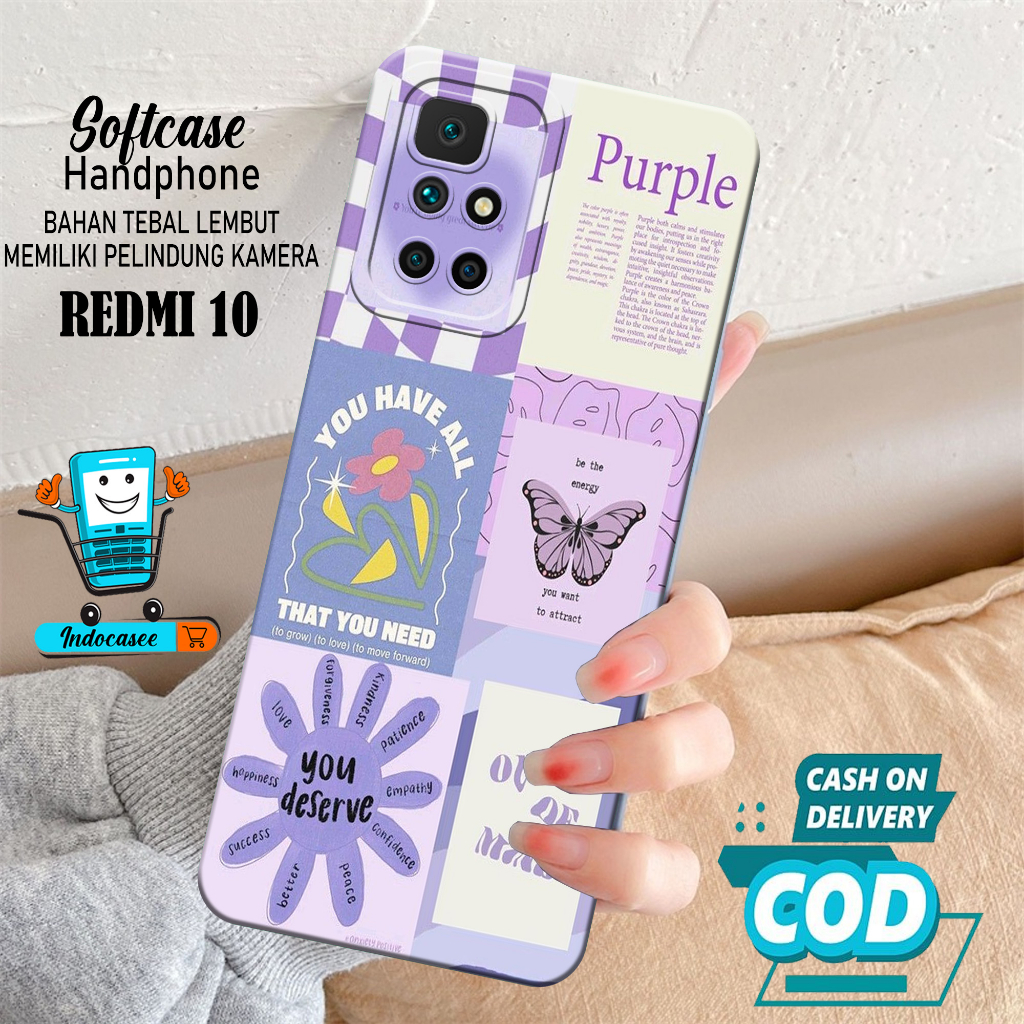 Case Hp Softcase Xiaomi Redmi 10 Case Hp Xiaomi Redmi 10   Silikon Hp Xiaomi Redmi 10  Casing Xiaomi