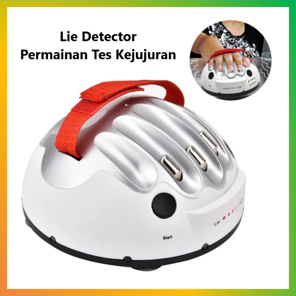 Mainan Electric Shocking Lie Detector Game Tes Kejujuran