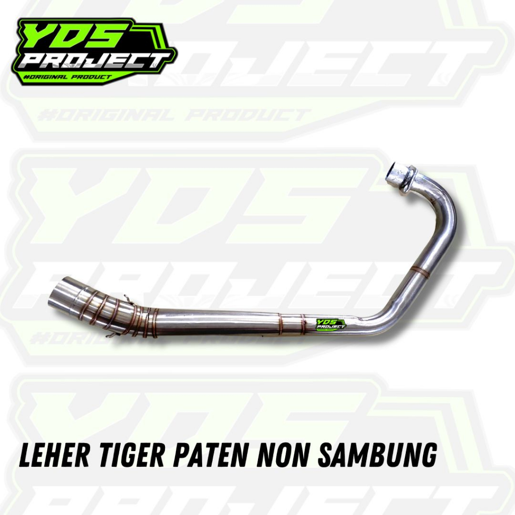 Leher Knalpot Tiger Paten Non Sambung inlet 50 MM